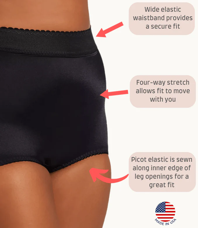 High Waist Tummy Control Panty with Inner Lining, Light Shaping | Style 513 - Image 9