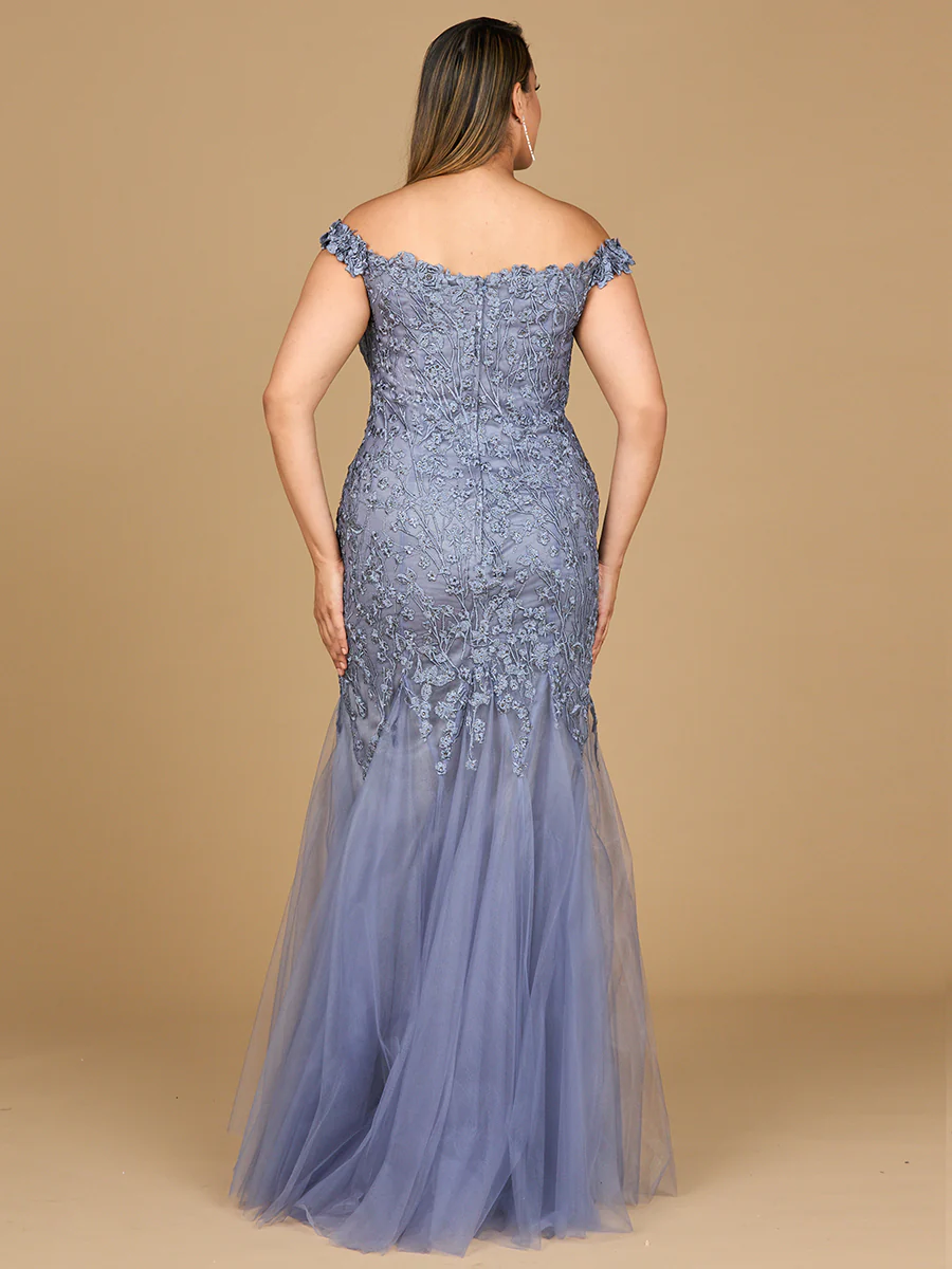 Off Shoulder Mermaid Gown - Image 6