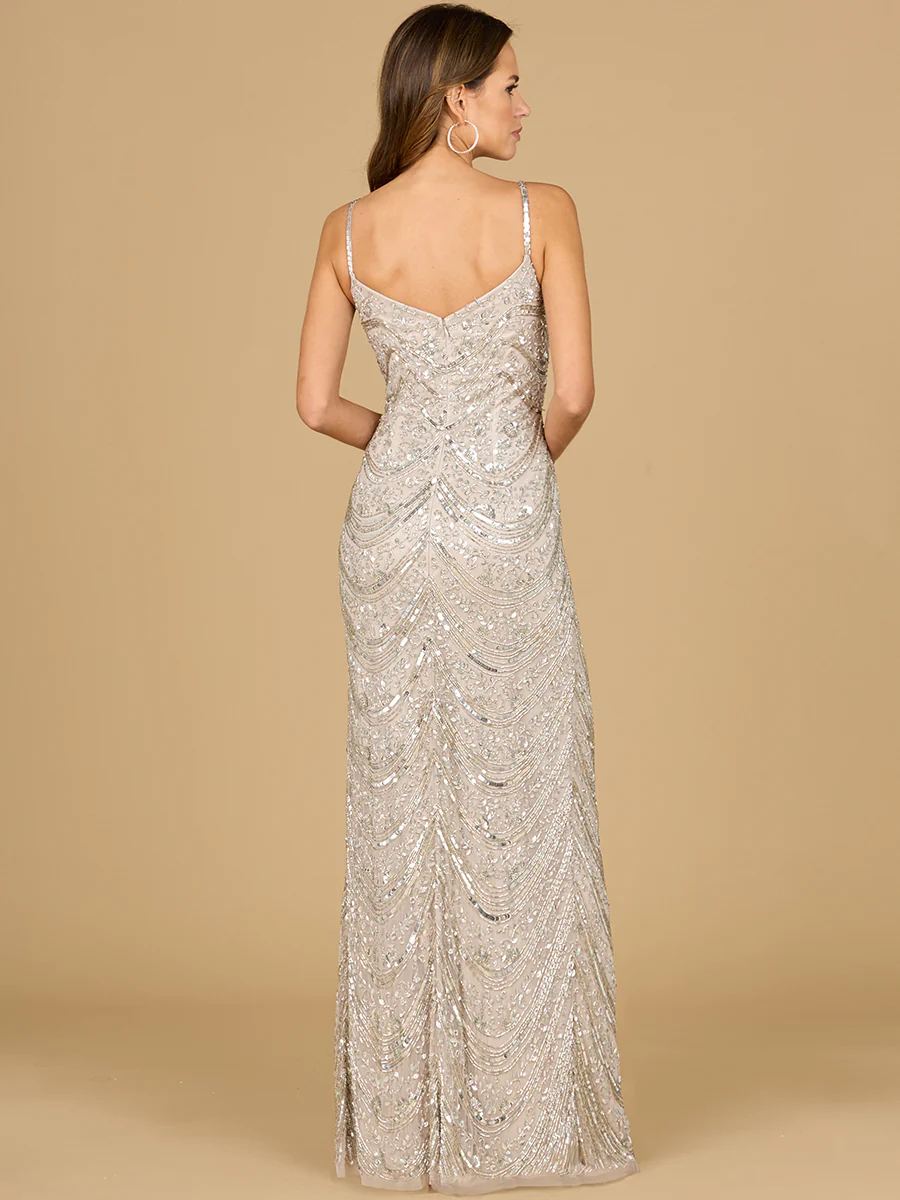 Scoop Neck Beaded Dress - Image 5