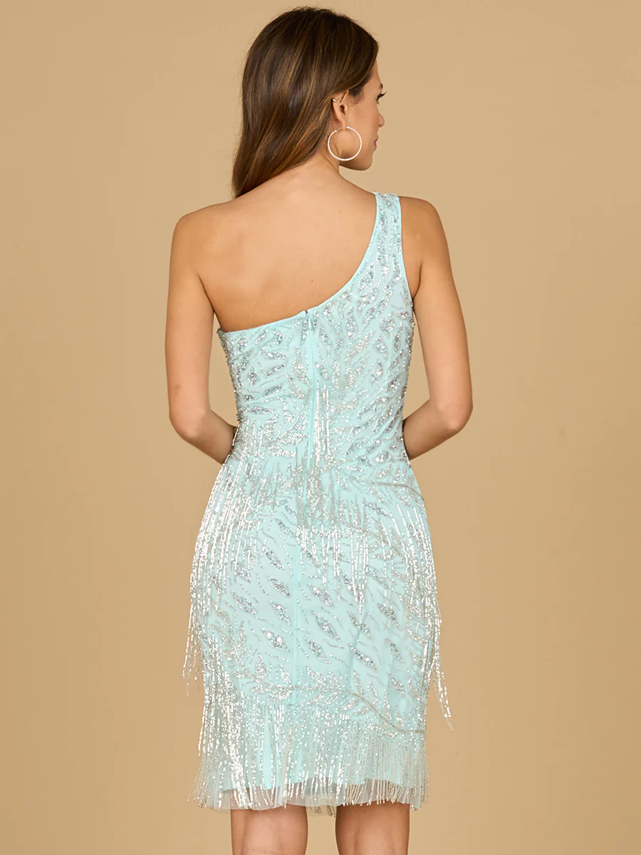 One Shoulder Cocktail Dress - Image 2
