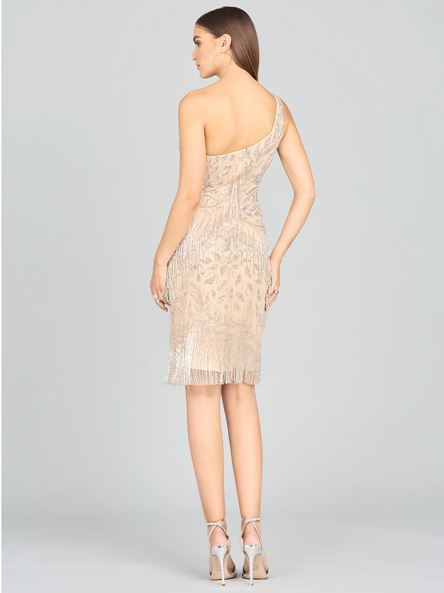 One Shoulder Cocktail Dress - Image 3