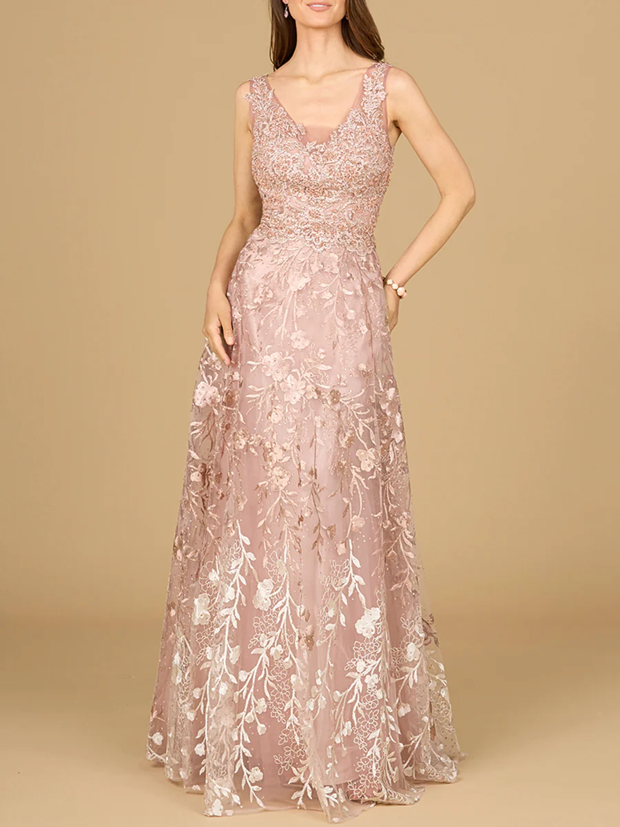 Ombre Lace Ballgown - Image 3