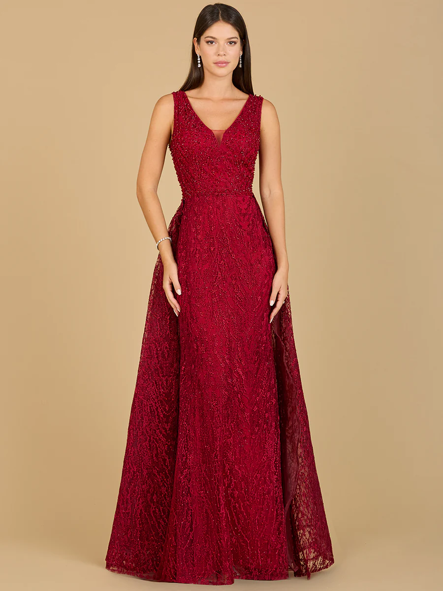 Lace Embroidered Overskirt Dress - OUTLET - Image 2