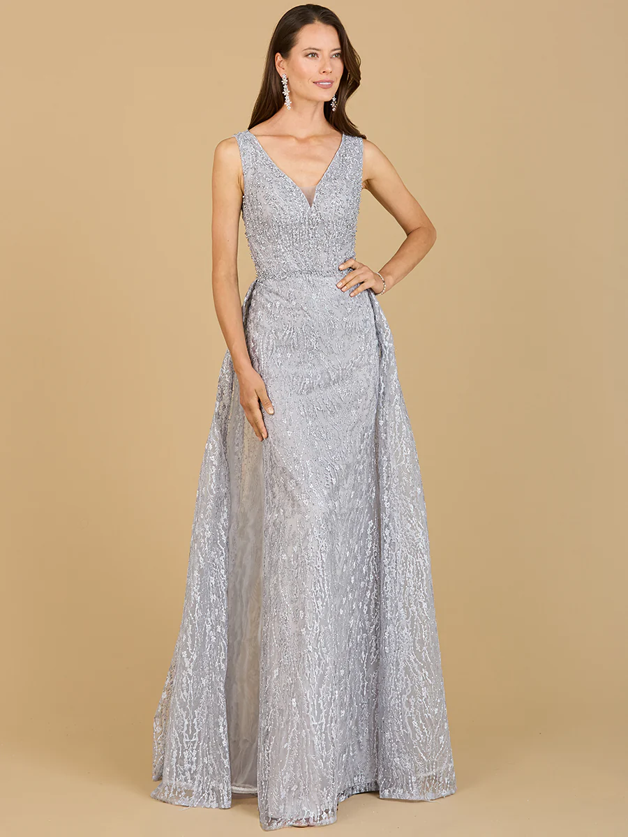 Lace Embroidered Overskirt Dress - OUTLET - Image 5