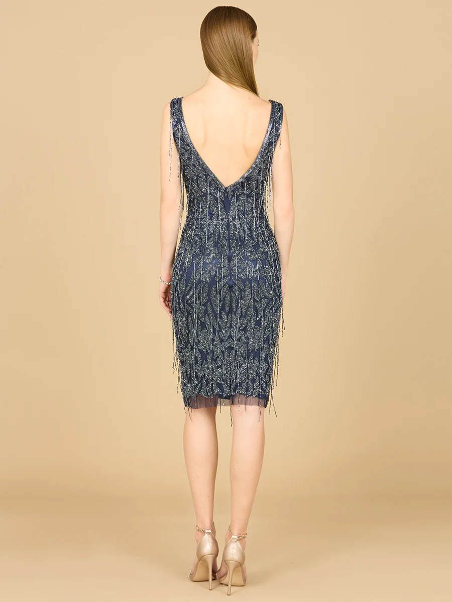 Fringe Cocktail Dress - Image 3