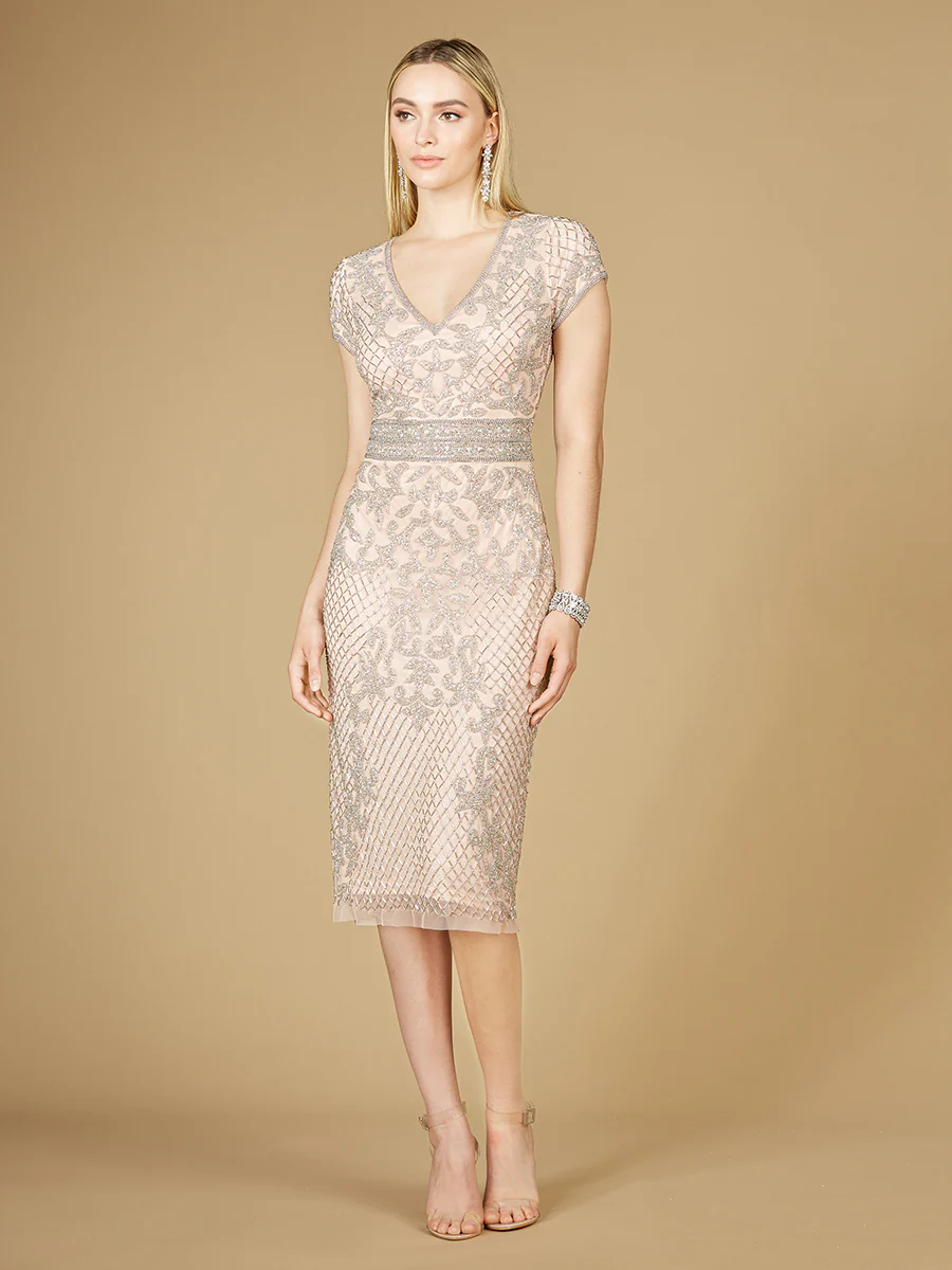 Cap Sleeve Midi Gown  - OUTLET - Image 4