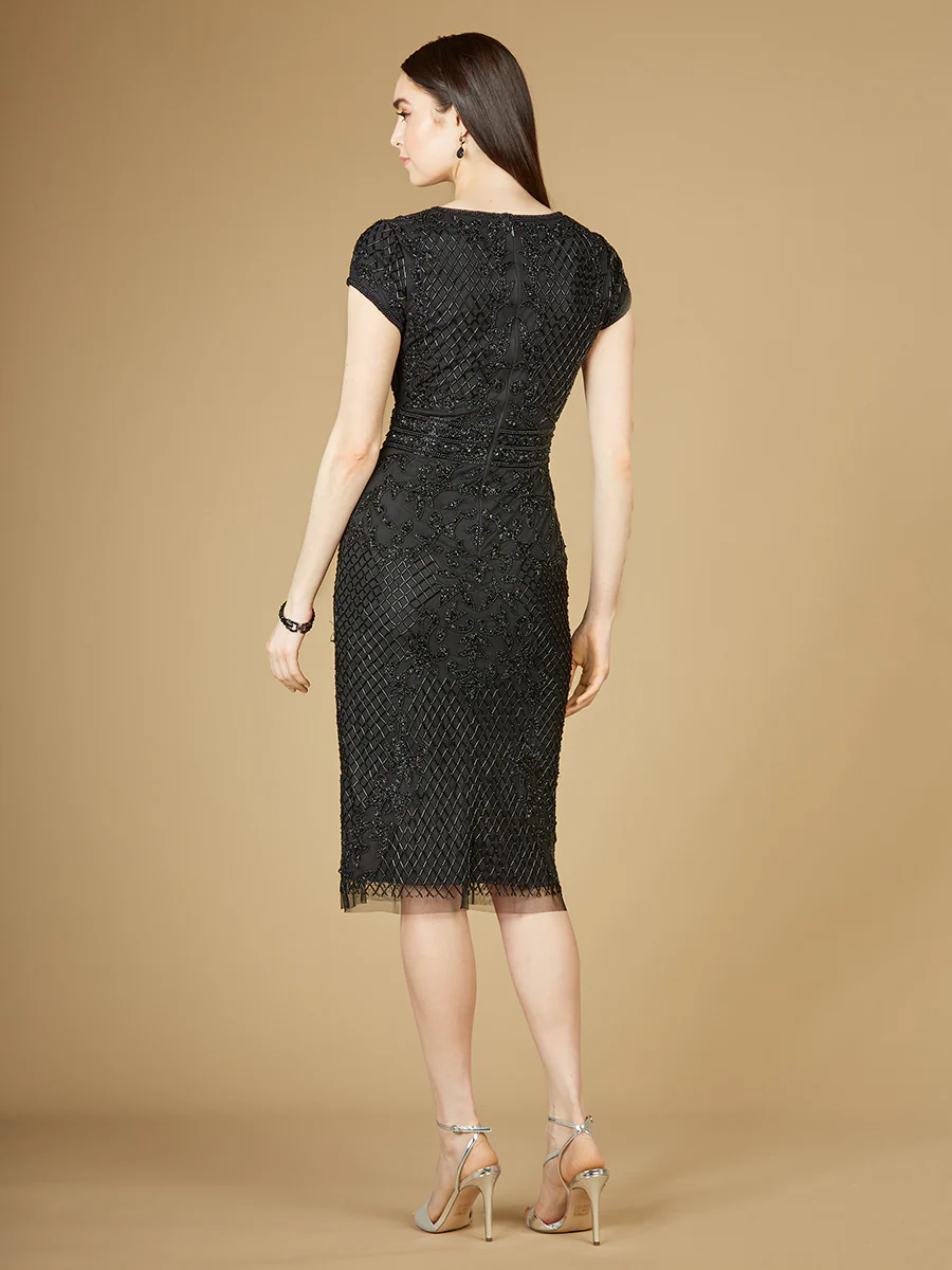 Cap Sleeve Midi Gown  - OUTLET - Image 6