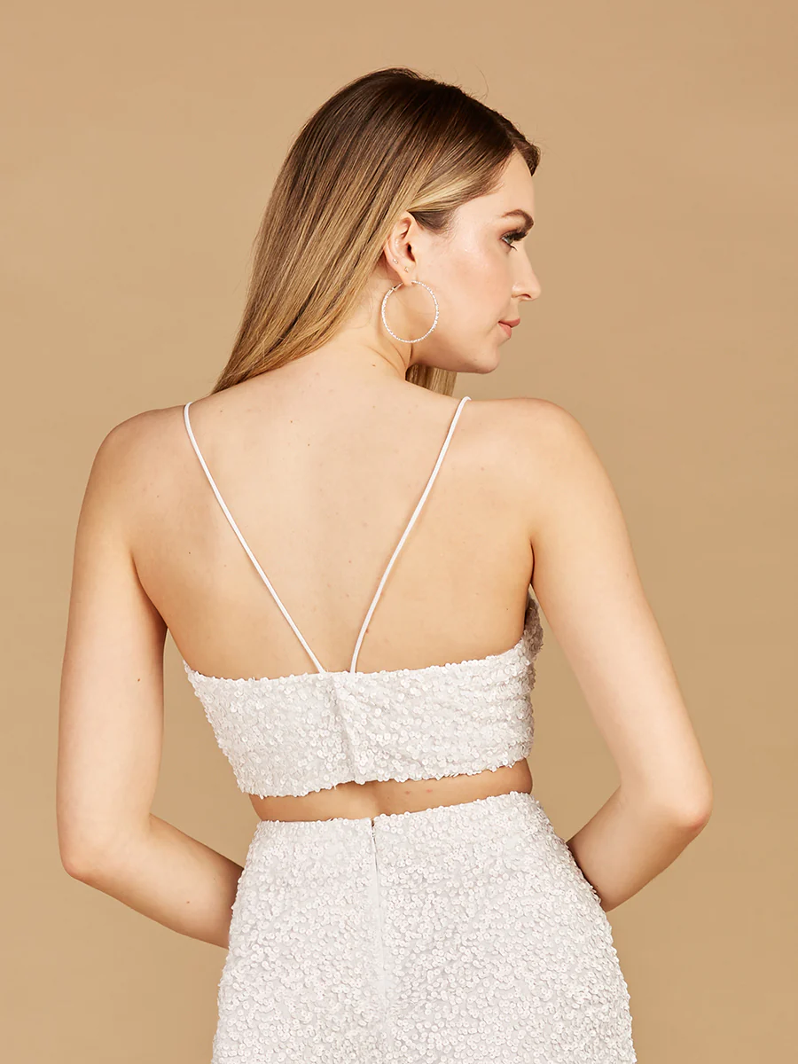 Spaghetti Strap Beaded Top - Image 3