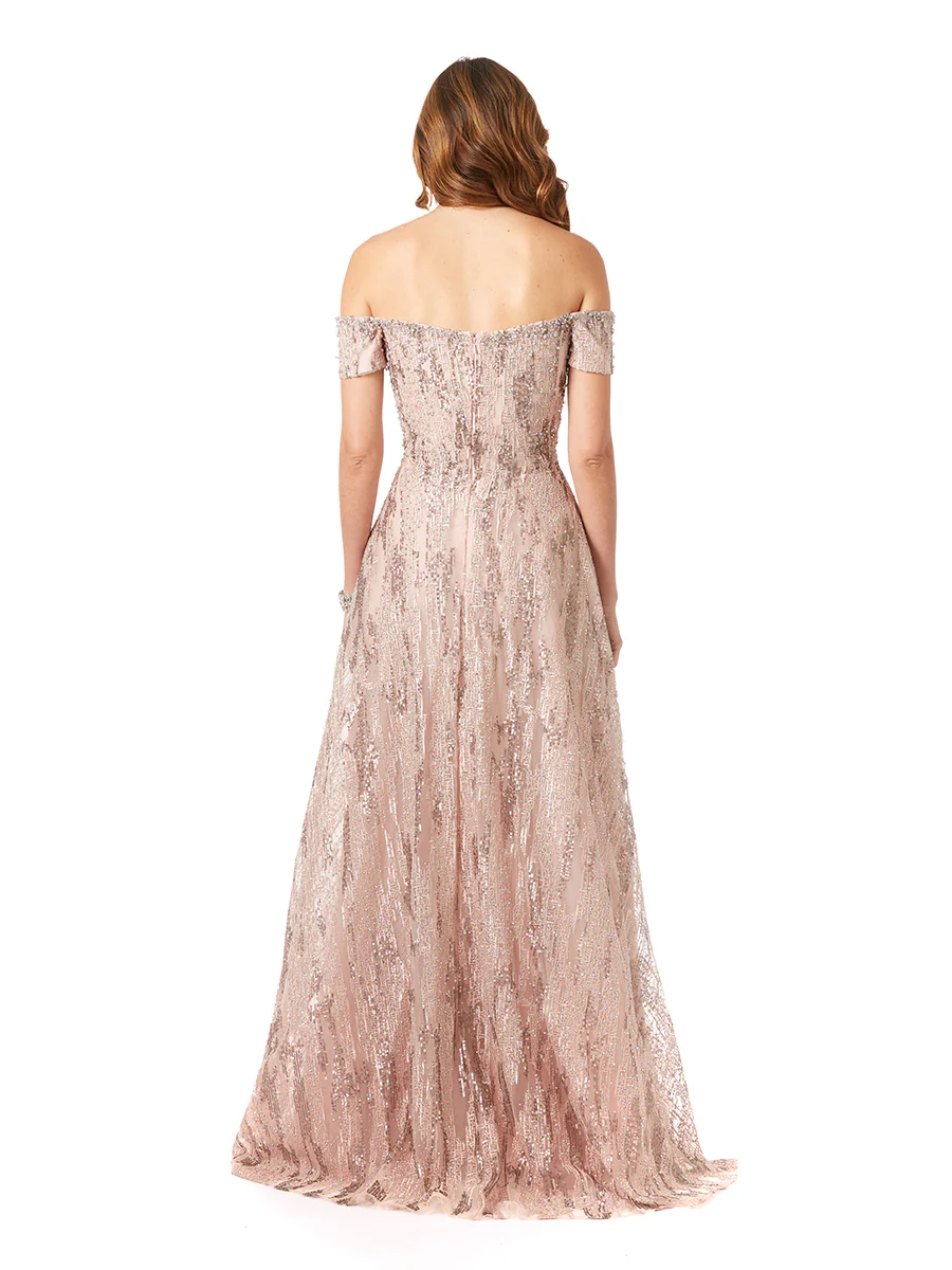 Off Shoulder A-line Gown | 29354 - Image 4