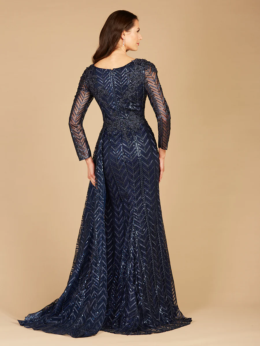 Lara 29620 - Lace Skirt Overlay Dress OUTLET - Image 3