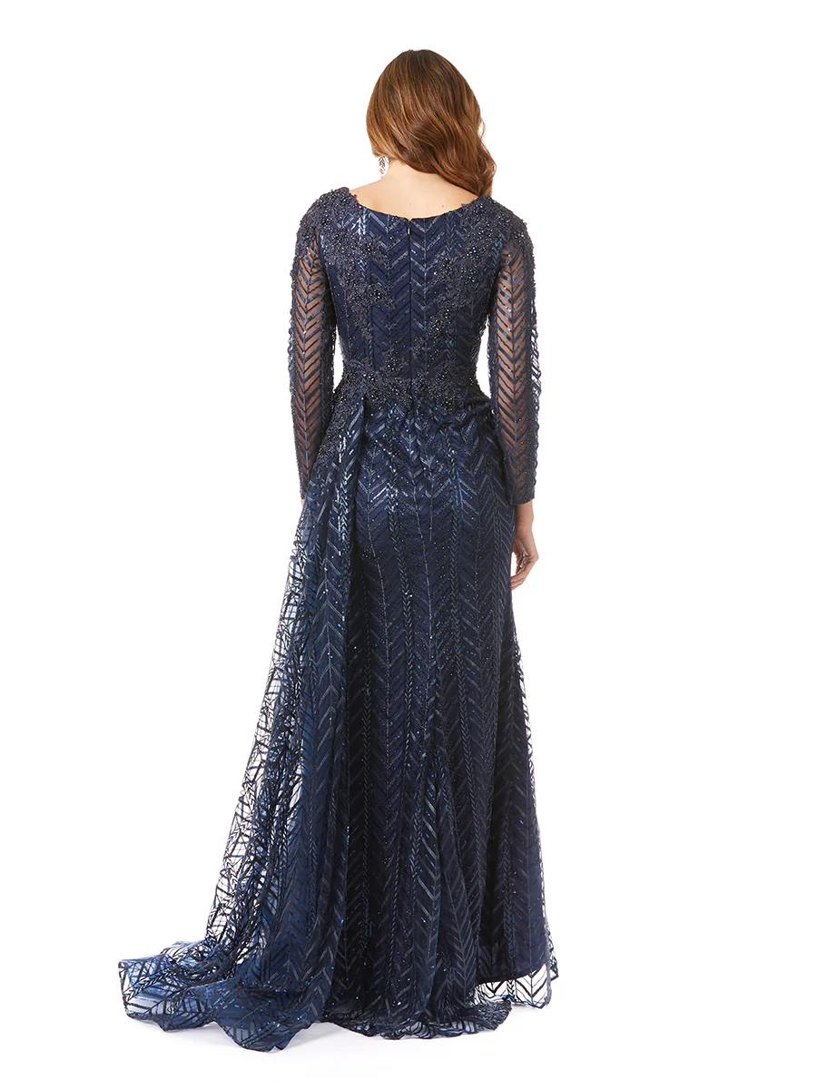 Lara 29620 - Lace Skirt Overlay Dress OUTLET - Image 6