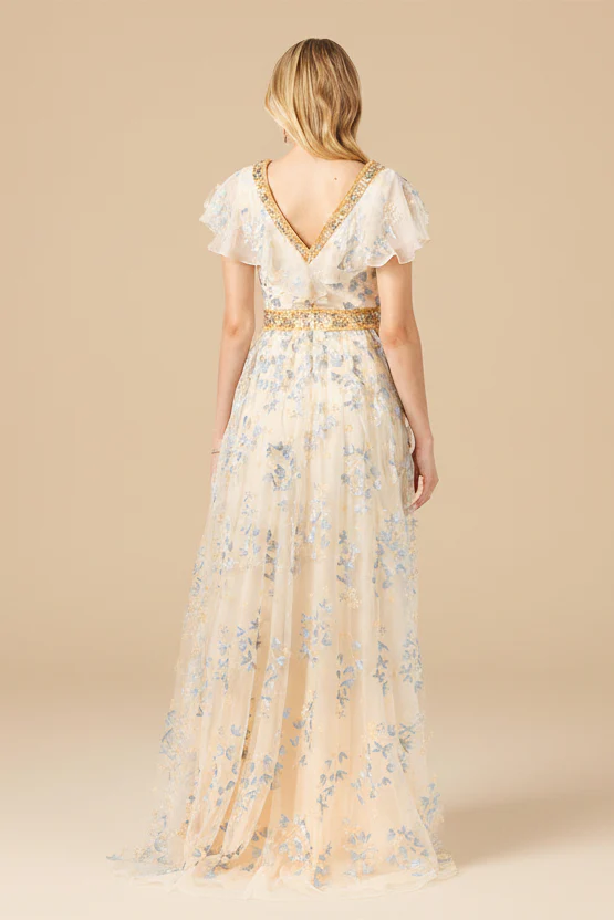Lara 29966 - Lace, V-Neck Dress - Image 6