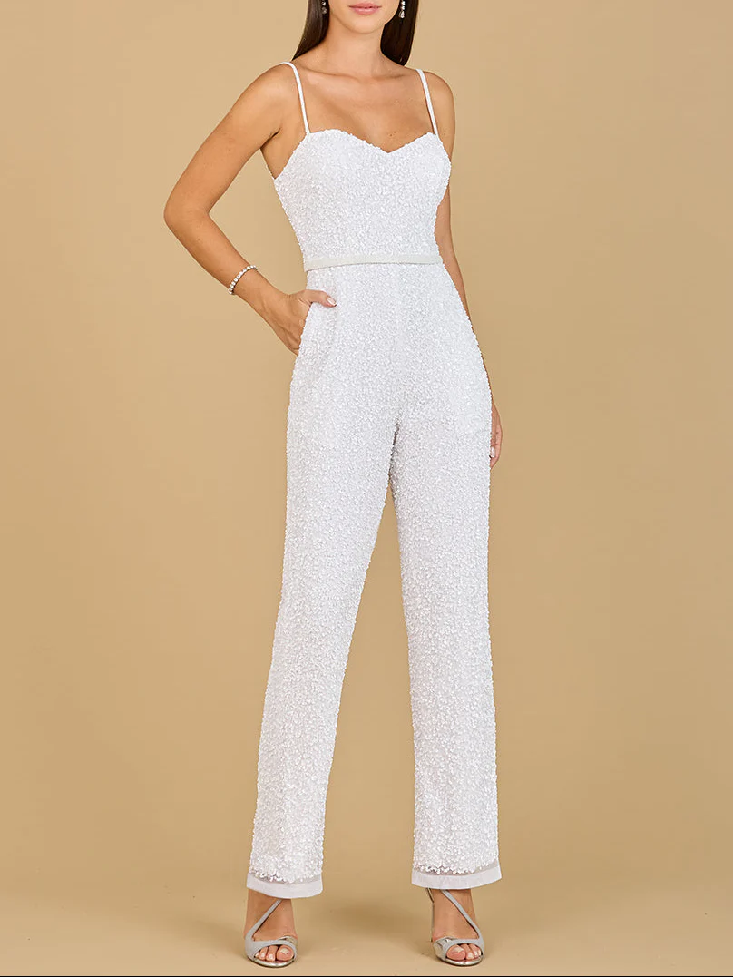Beaded Bridal Jumpsuit | 51122