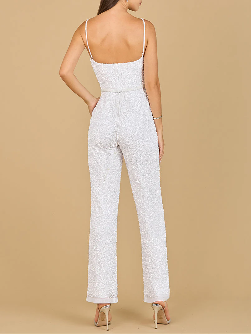 Beaded Bridal Jumpsuit | 51122 - Image 2