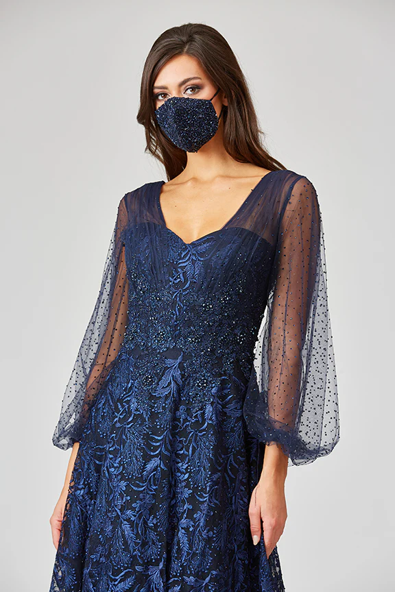 Lara Beaded Face Mask - Image 3