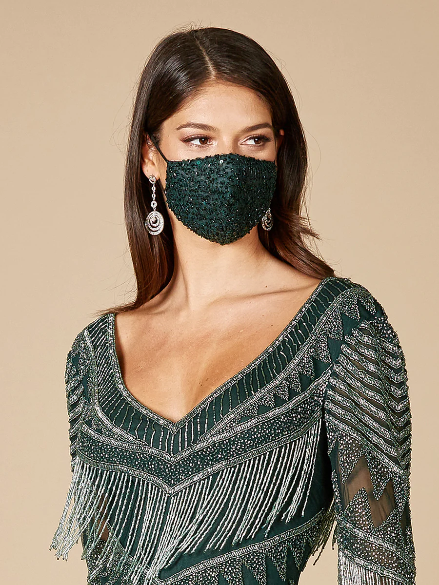 Lara Beaded Face Mask - Image 7