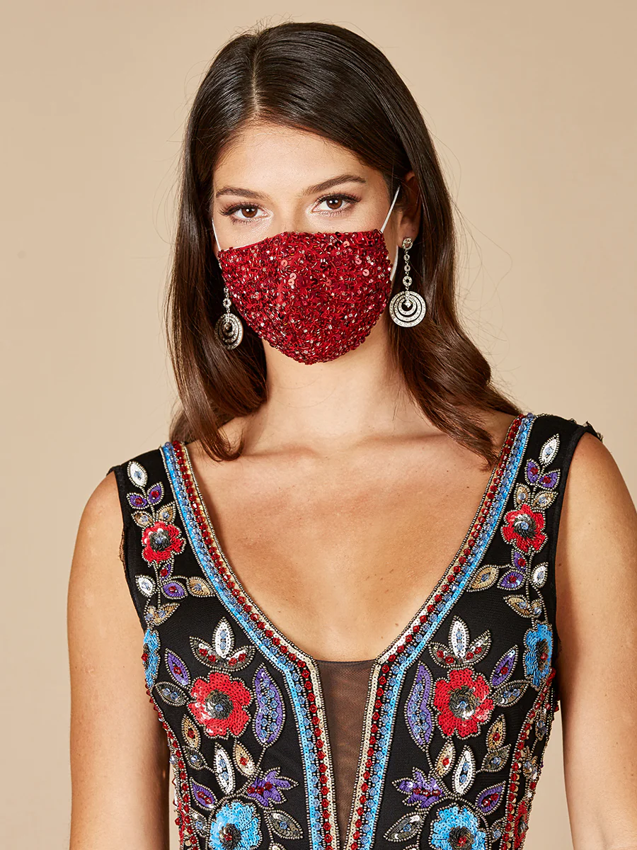 Lara Beaded Face Mask - Image 9