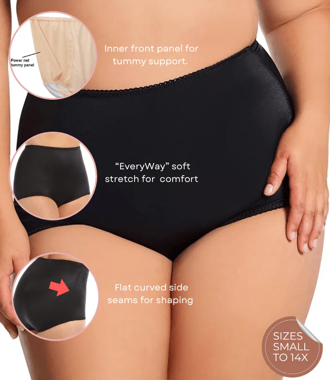 Light Shaping Tummy Control Panty with Inner lining | Style 511 - Image 4