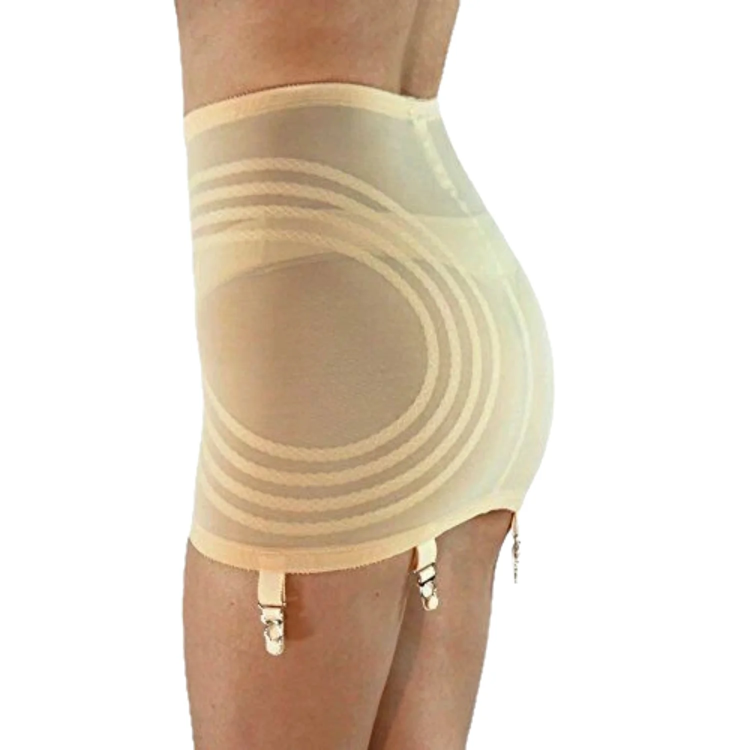 Waistline Open Bottom Breathable Power Mesh Fabric | Firm to Extra Firm Support - Style 1359 - Image 17