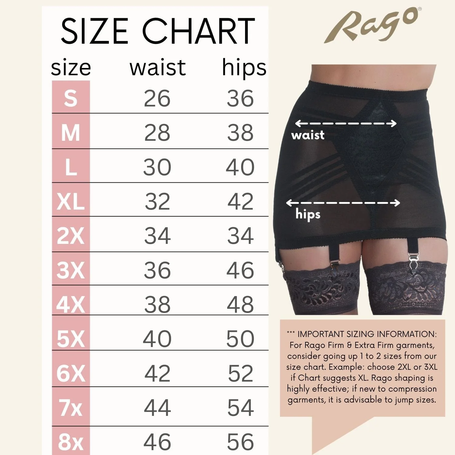 Waistline Open Bottom Breathable Power Mesh Fabric | Firm to Extra Firm Support - Style 1359 - Image 6