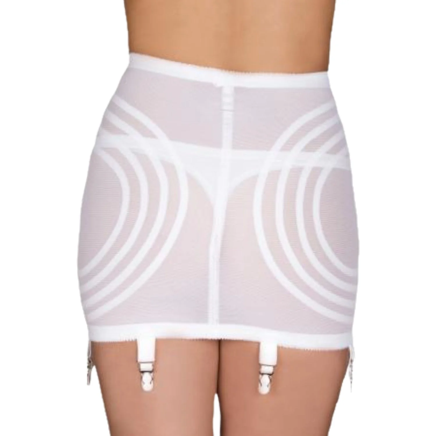 Waistline Open Bottom Breathable Power Mesh Fabric | Firm to Extra Firm Support - Style 1359 - Image 9