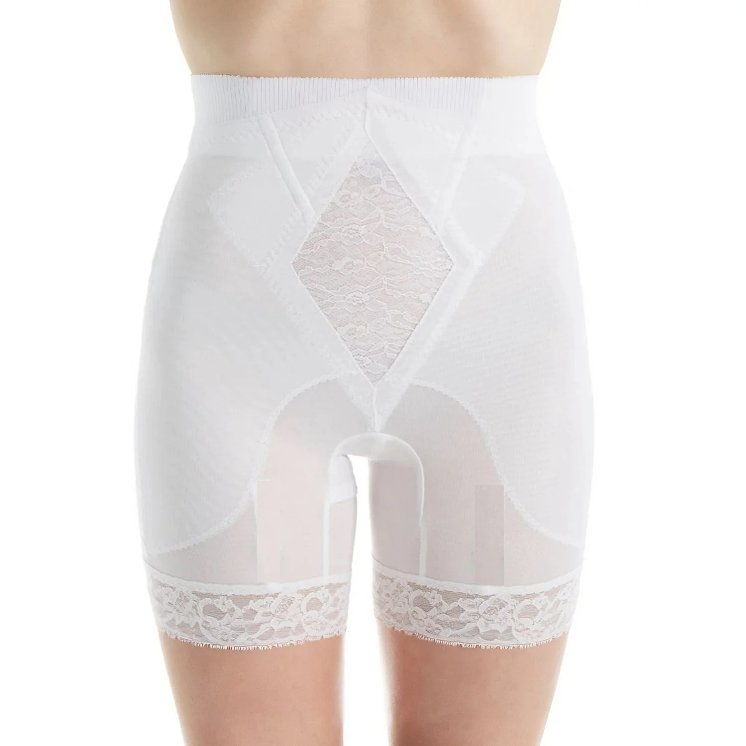 Style 6206 | High Waist Medium Control Thigh Slimmer | Memory Compression Fabric