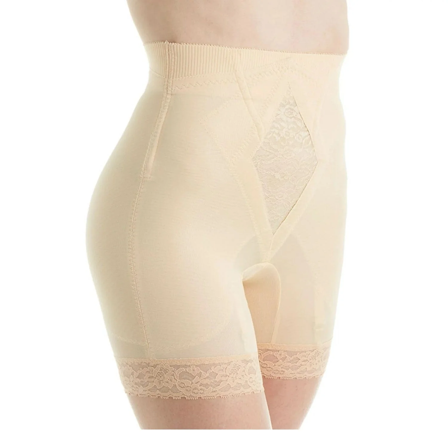 Style 6206 | High Waist Medium Control Thigh Slimmer | Memory Compression Fabric - Image 10