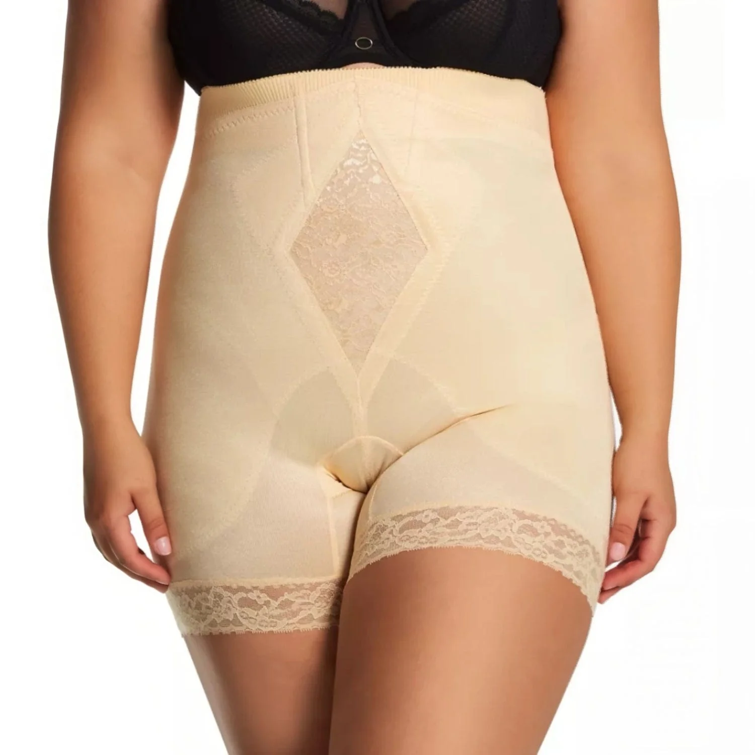Style 6206 | High Waist Medium Control Thigh Slimmer | Memory Compression Fabric - Image 11