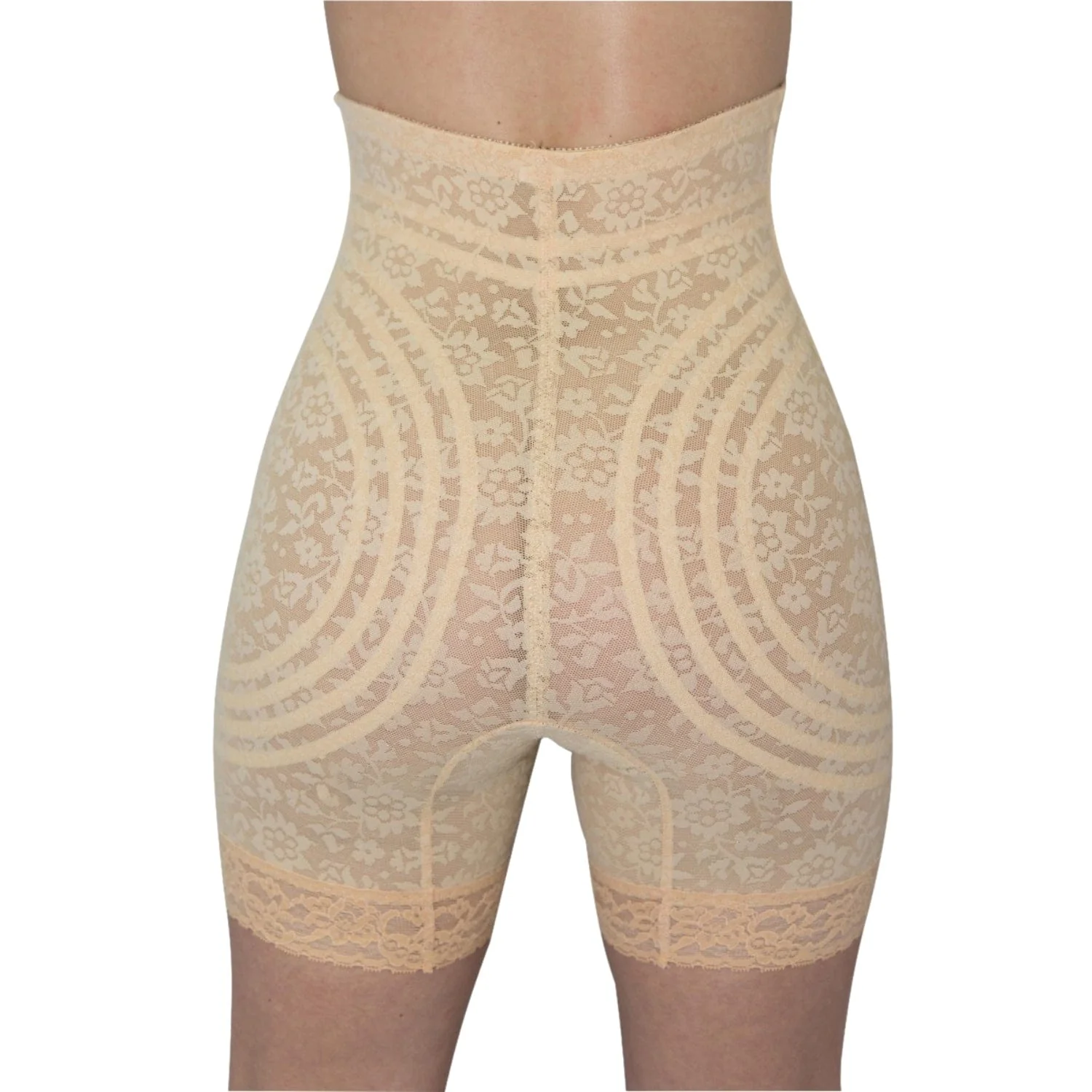 Style 6207 | No Roll High Waist Lace Thigh Slimmer with Extra Firm Support - Image 13