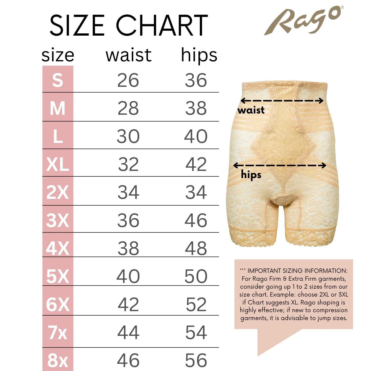 Style 6207 | No Roll High Waist Lace Thigh Slimmer with Extra Firm Support - Image 18
