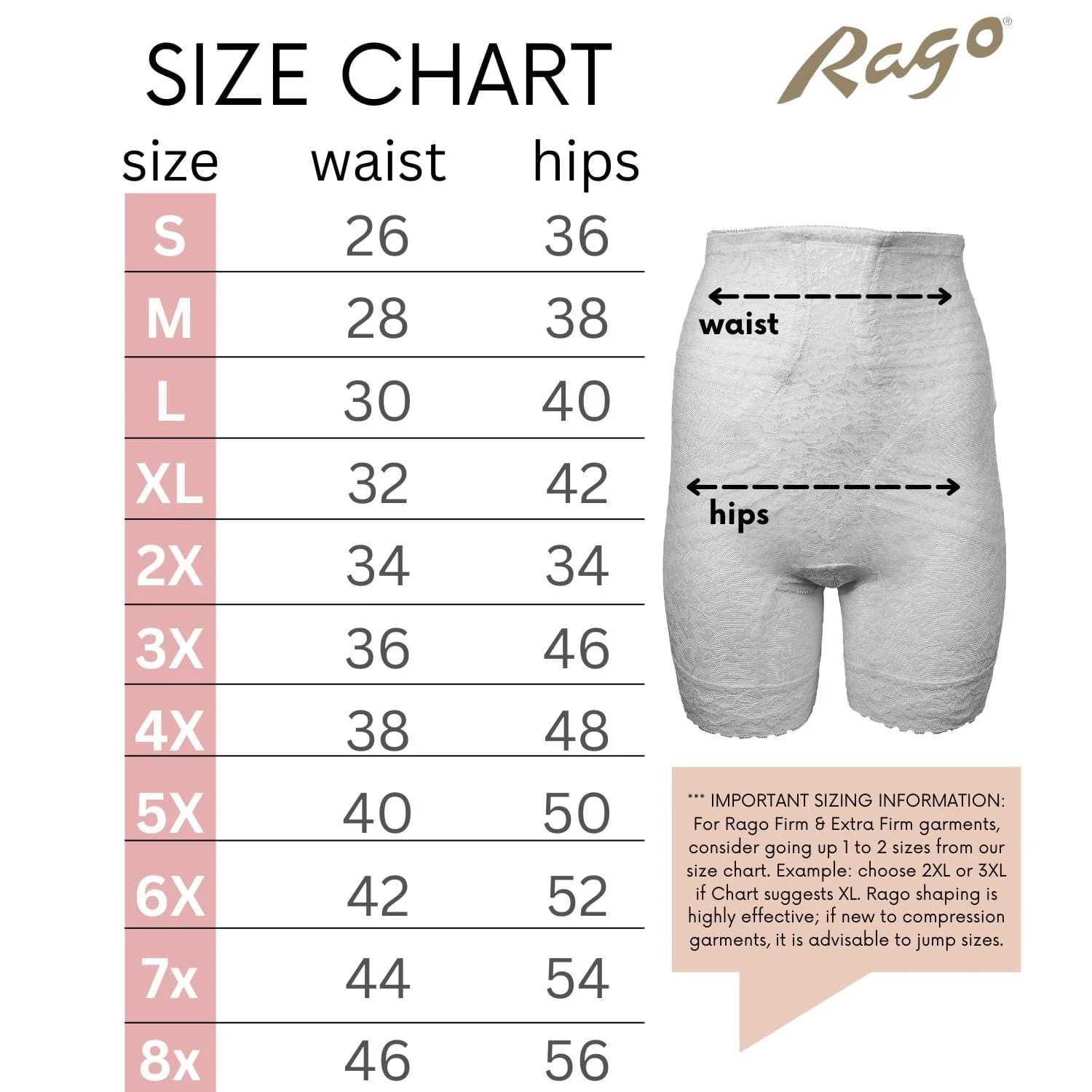 Style 6207 | No Roll High Waist Lace Thigh Slimmer with Extra Firm Support - Image 29