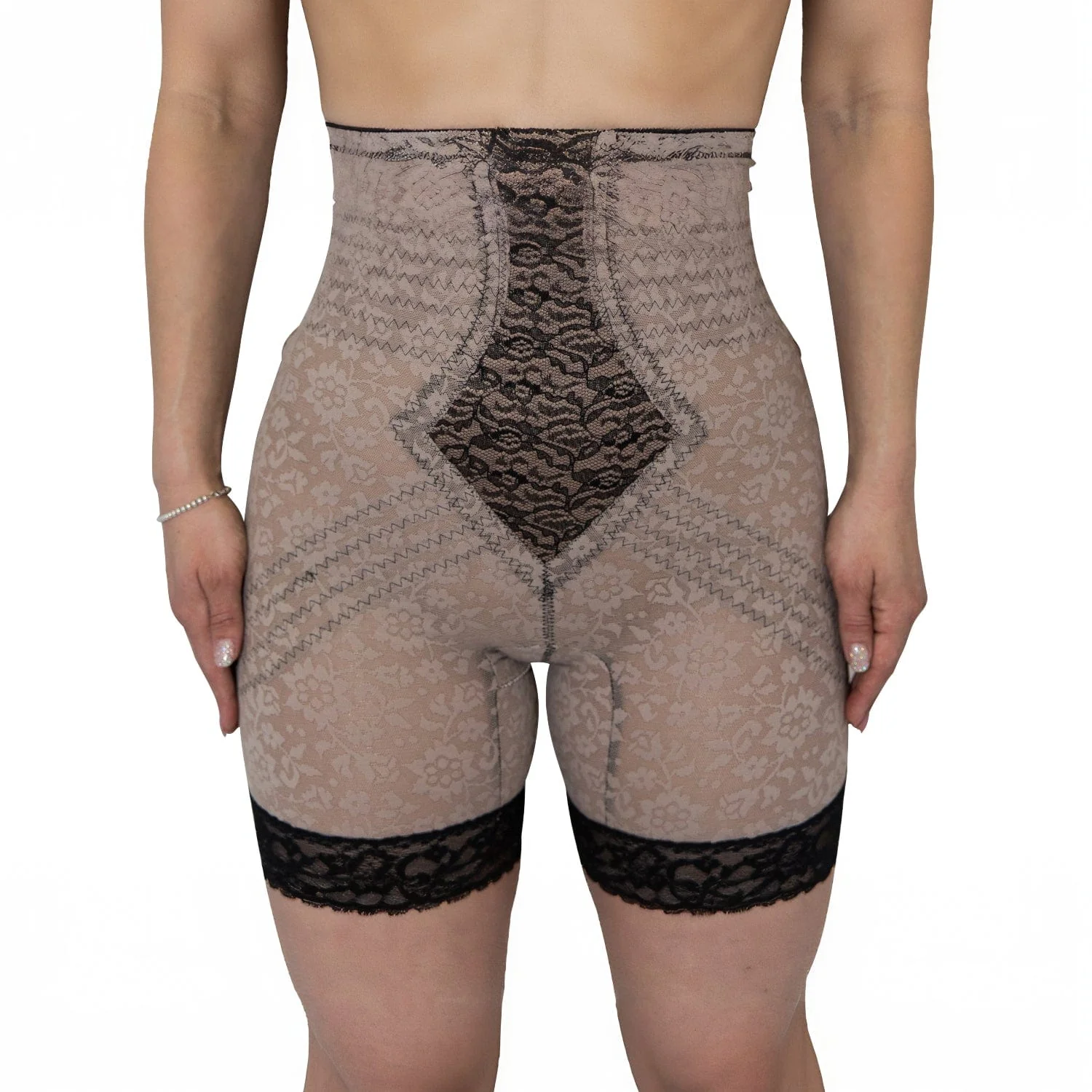 Style 6207 | No Roll High Waist Lace Thigh Slimmer with Extra Firm Support - Image 40