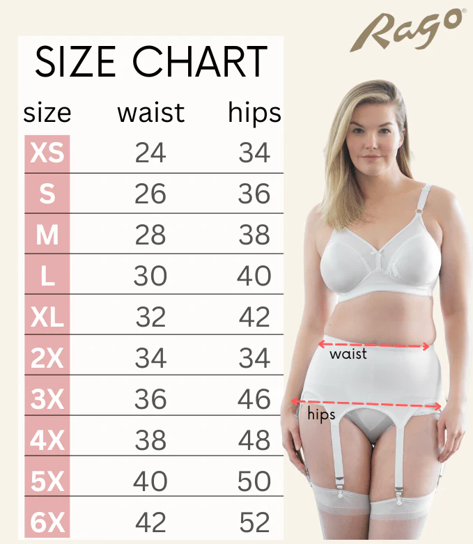 Garter Belt | Six Metal Garters | Moderate Shaping & Tummy Control - Style 72522 - Image 5