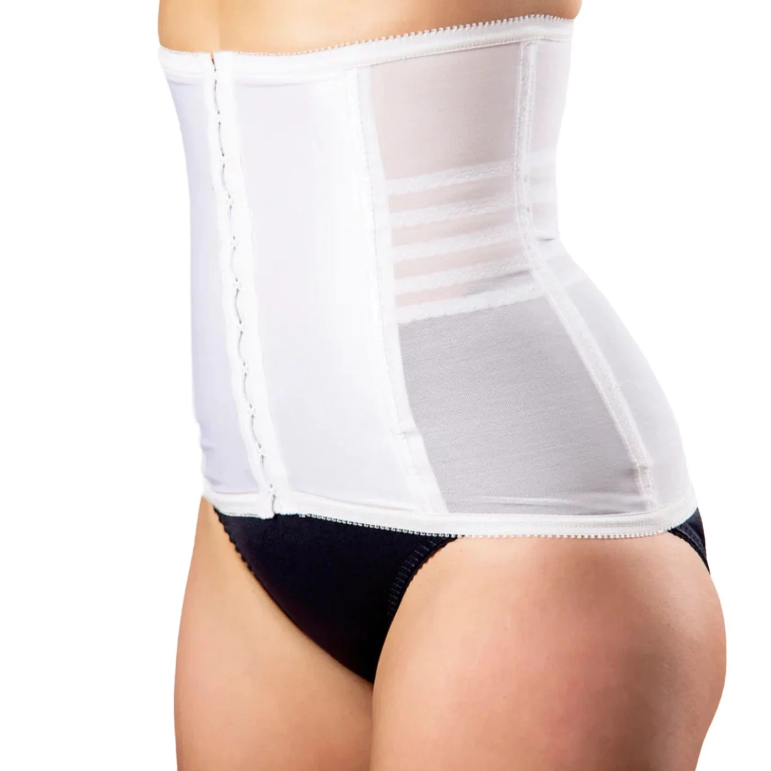 Shapette Powermesh Satin Panel Waist Cincher | Style 821 - Image 10