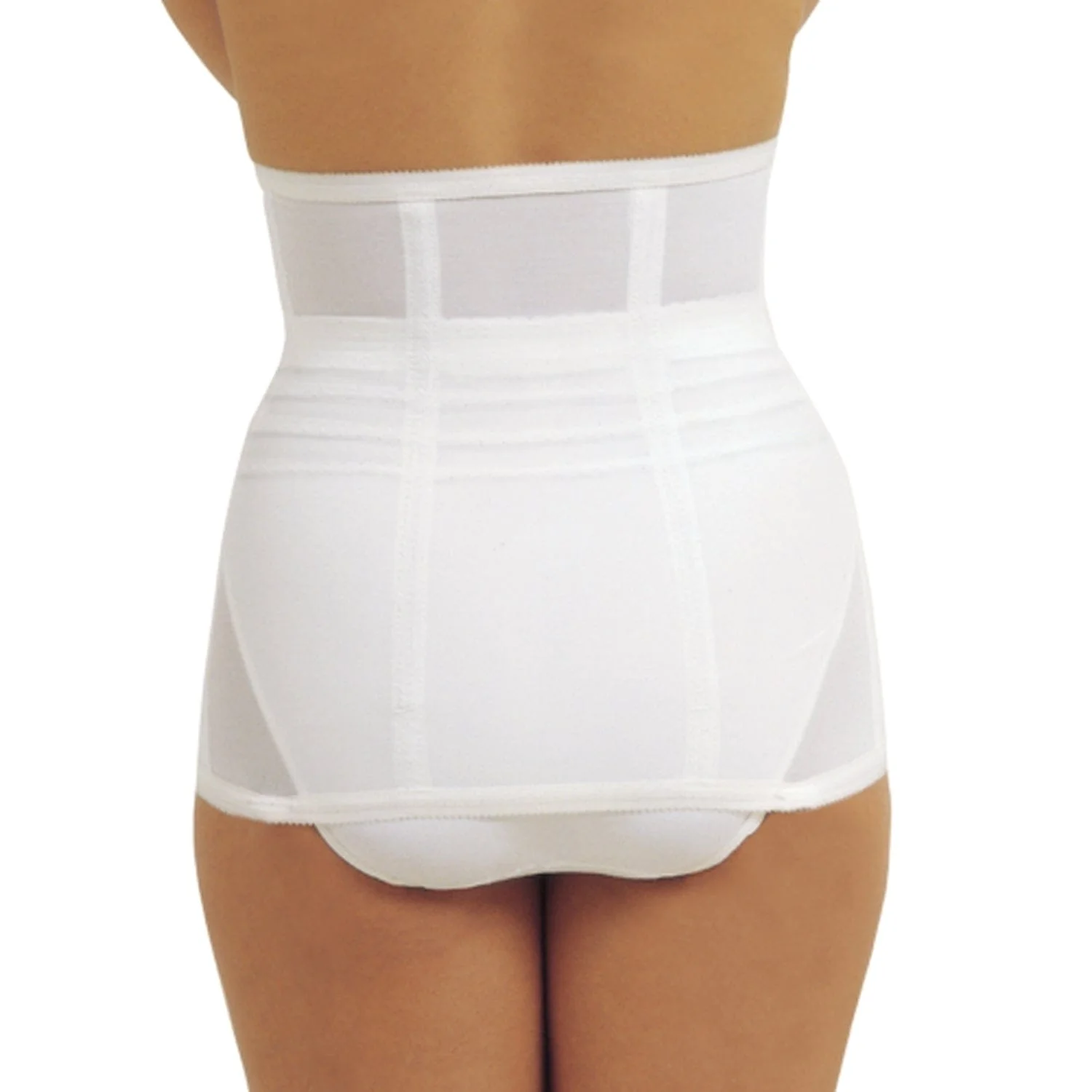Shapette Powermesh Satin Panel Waist Cincher | Style 821 - Image 11