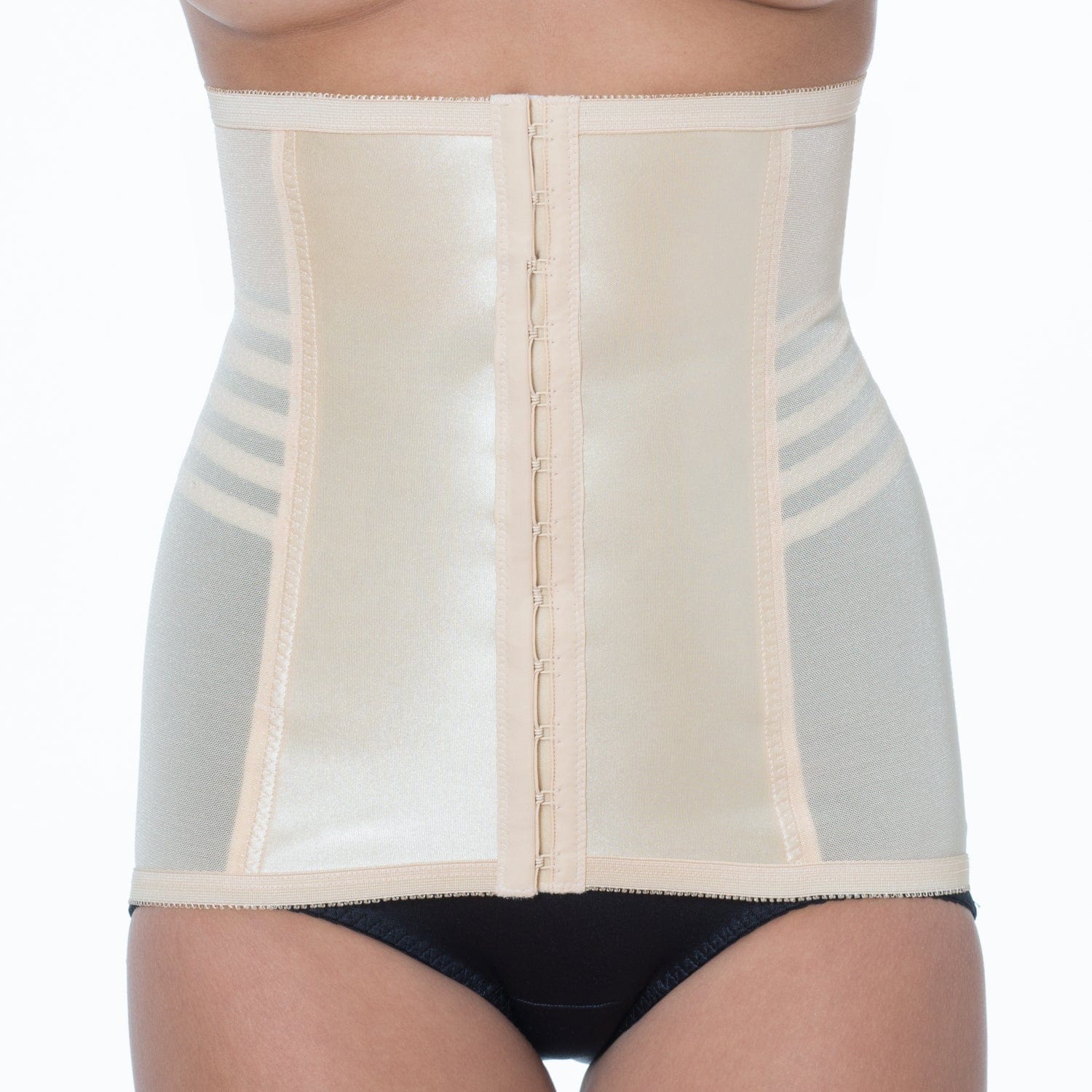 Shapette Powermesh Satin Panel Waist Cincher | Style 821 - Image 17