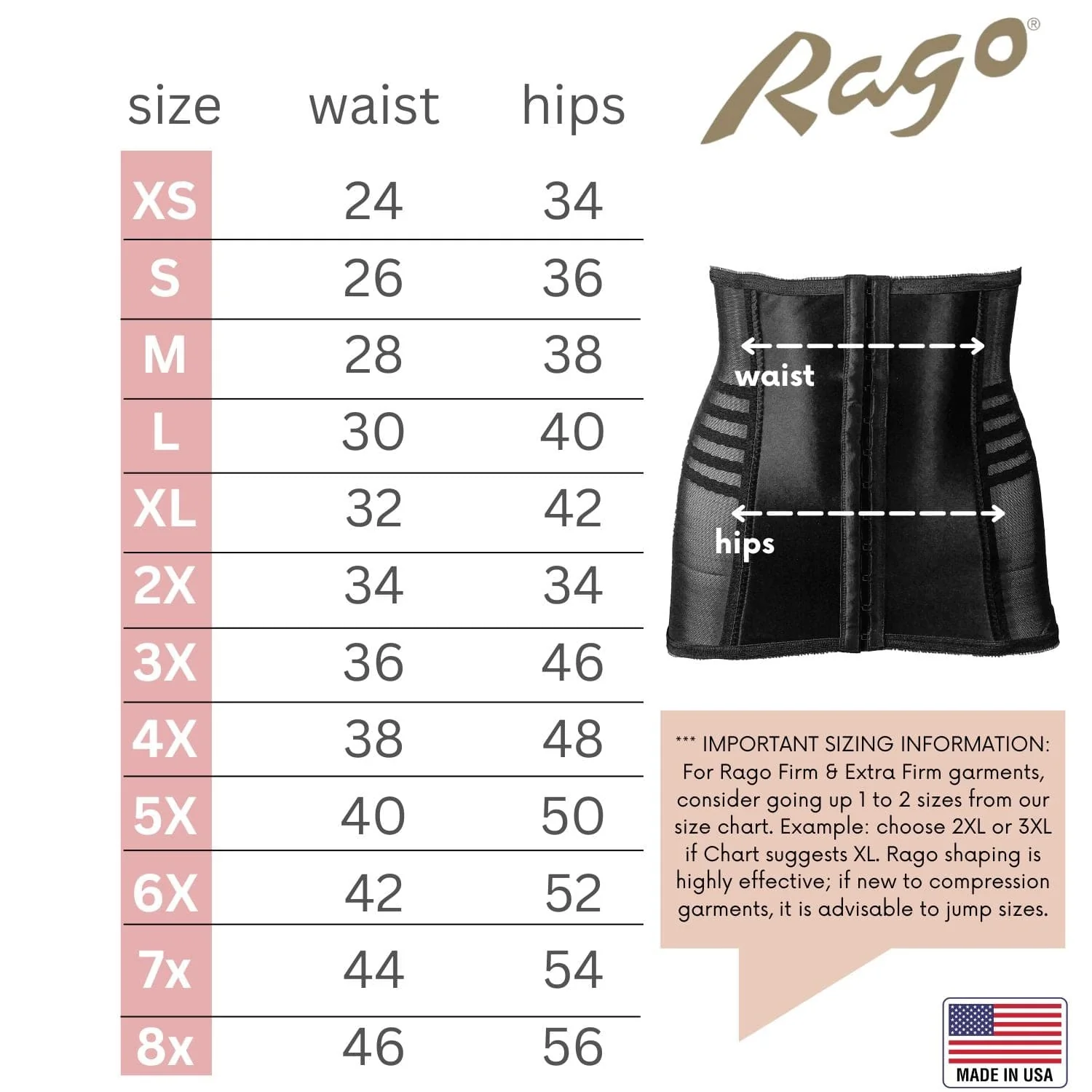 Shapette Powermesh Satin Panel Waist Cincher | Style 821 - Image 32