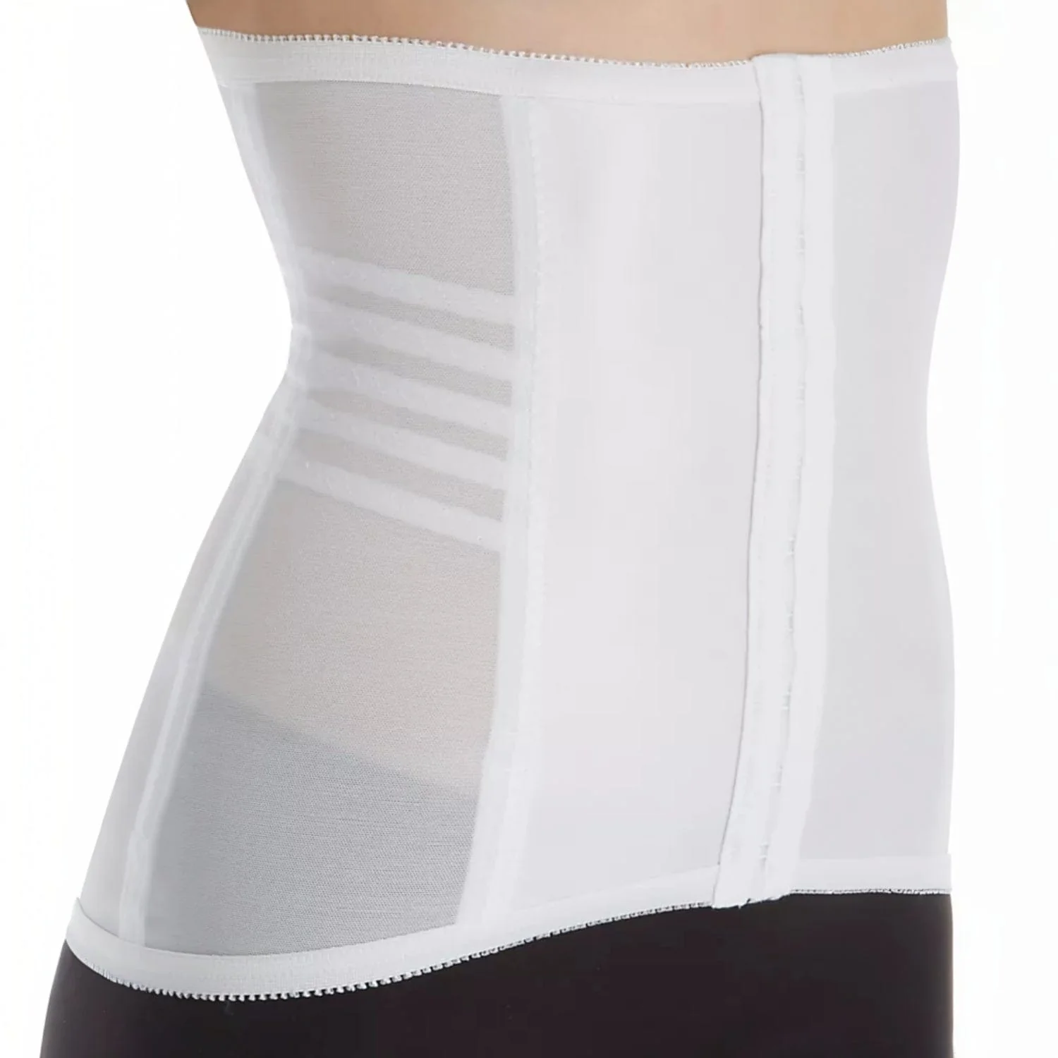 Shapette Powermesh Satin Panel Waist Cincher | Style 821 - Image 9