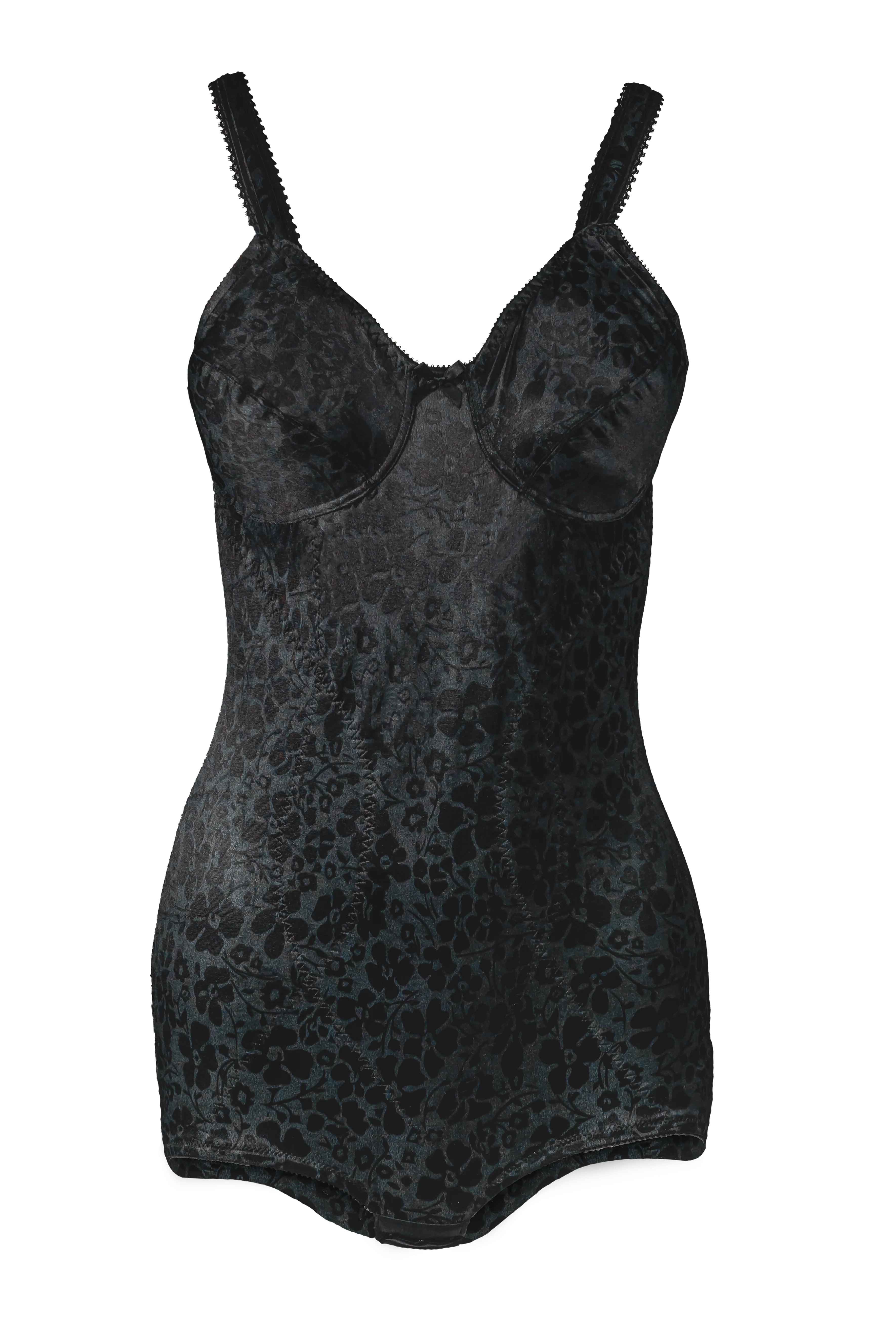 Soft Cup Printed Comfort Body Briefer - Style 8601 - Image 3